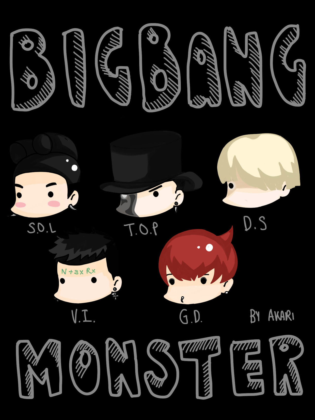 [Fanart] BigBang - Monster Tumblr_m52mr5e6Rt1rrlpe2o1_1280