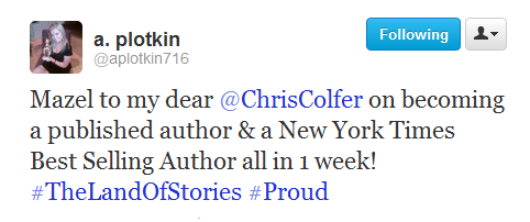 Chris Colfer Appreciation Thread!--part 3 - Page 14 Tumblr_m7s6knNxMm1qh5dyro1_500