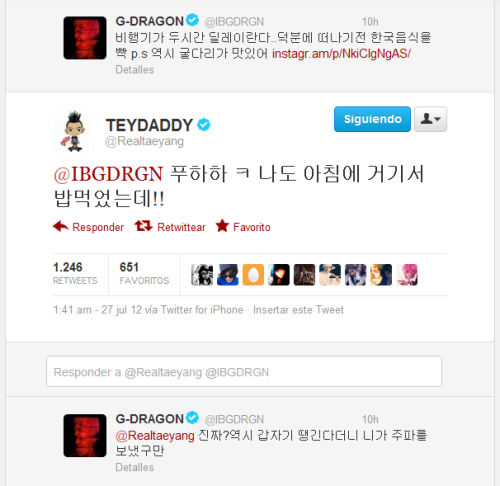 Dragon - [Tweets] Conversación entre G-Dragon y Taeyang (27-07-12) Tumblr_m7tqooI4ql1rt0v7do1_500