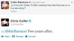 Chris Colfer Appreciation Thread!--part 3 - Page 20 Tumblr_m8d02nSDG71qg49w0o4_250