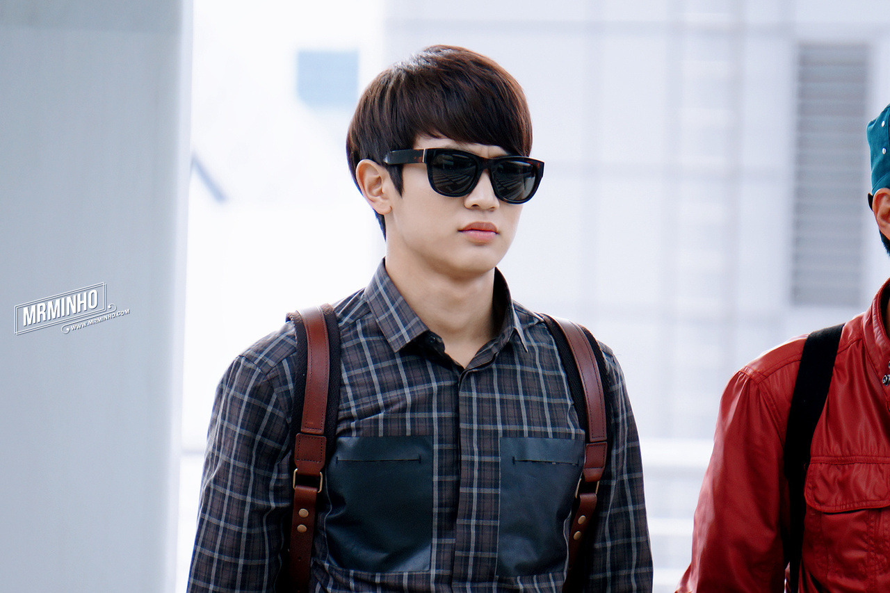 120915 Minho @ Aeropuerto Incheon  hacia Taiwan Tumblr_madypey0TH1qdtvhxo2_1280