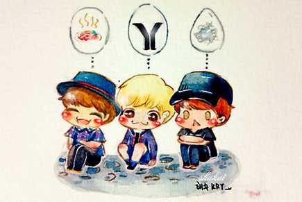 [FanArt]  ➣ Super Junior KRY  Tumblr_marty4IoMx1rymmo9o1_500