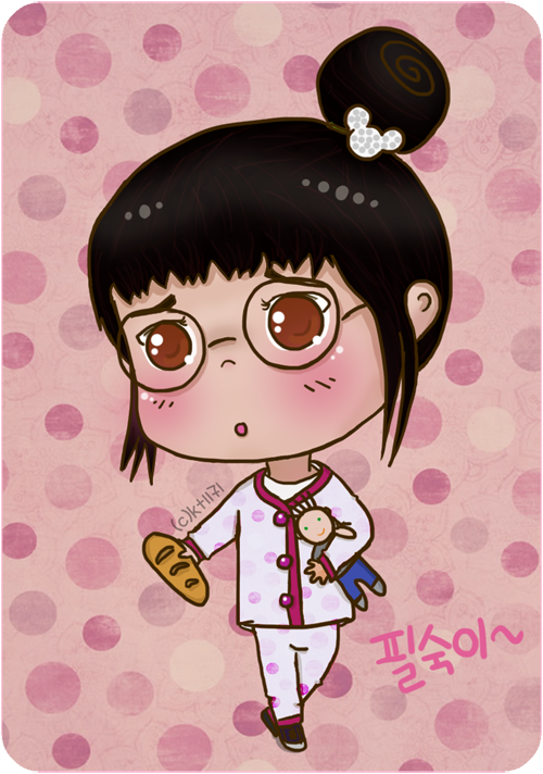 Chibi các star K-Pop nèo ^.^ Tumblr_lhmzecVJUT1qg80too1_500