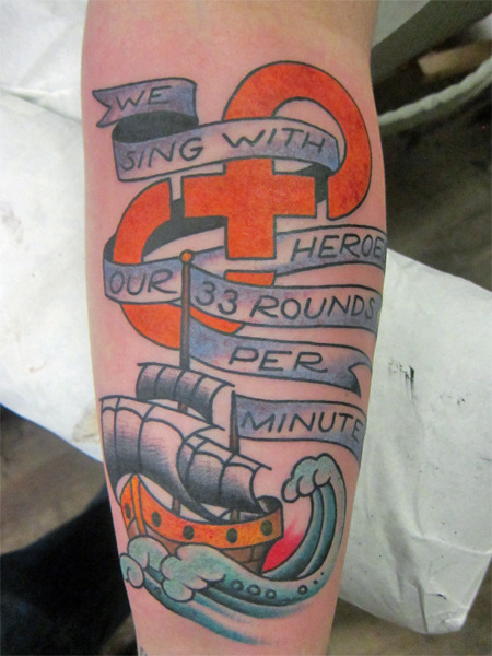 Gaslight Anthem inspired tattoos (photos of mine, feel free to post yours!) - Page 2 Tumblr_lhnwl1lPYg1qze2o0o1_500