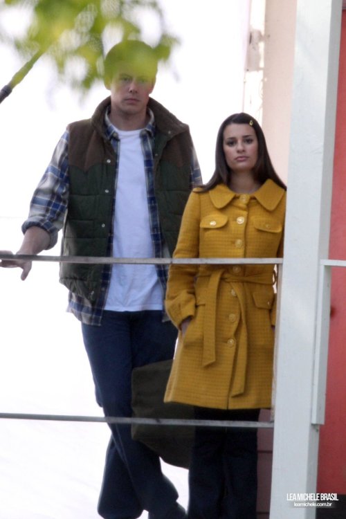 Lea , Cory y Chord detrás de camara 25 marzo Tumblr_lio2h6qxSD1qc3z7lo1_500