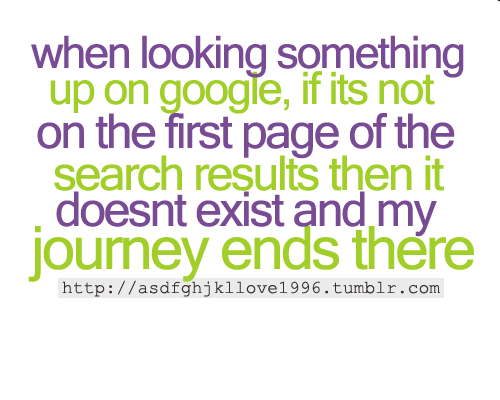 Клуб: "Пътешествието приключва на първата страница на Google" Tumblr_lkrg498DG91qjek0ao1_500
