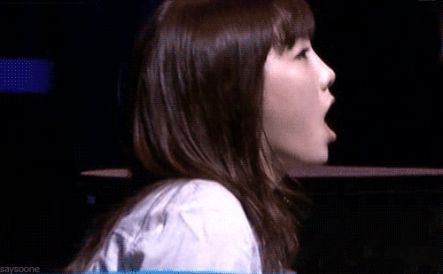 [GIF][21/2/2012] TaeYeon crazy expression! Tumblr_lzqqqglT8Z1r53m12o1_500