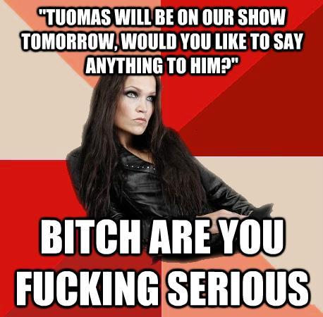 Tarja's funny stuff! -  12 Tumblr_lw2dumm8Jc1r60yvjo1_500