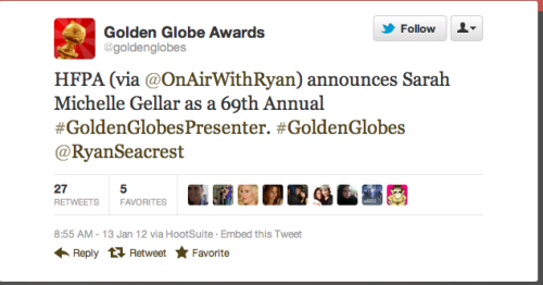 Sarah présente les Golden Globes Awards 2012 Tumblr_lxr6gkbTzY1qgz9aeo1_500