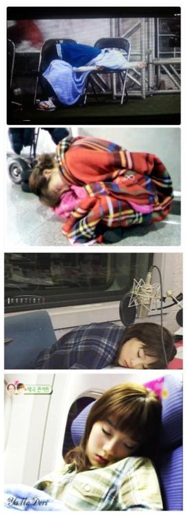 [PIC] SLEEPING BEAUTY KIM TAEYEON!  Tumblr_lwaamsWsEQ1r1l73do1_500