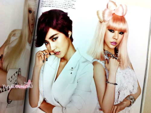 Girls'Generation se convierten en GaGa para la edición de Abril de Vogue. Tumblr_licttxlu8d1qdtfmjo1_500