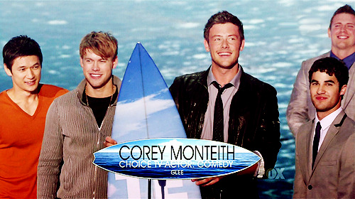 Glee Cast: Teen Choice Awards Tumblr_lpl4daiOn01qa3c5io1_r1_500