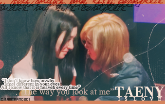 [PIC+VID][7/10/2011]∴♥∴ TaeNy ∴♥∴ Happy Heaven ∴♥∴ Happy New Year 2012 ∴♥∴ Welcome to our LOVE ∴♥∴  - Page 7 Tumblr_lttar47Jy01qjqj0ho1_400