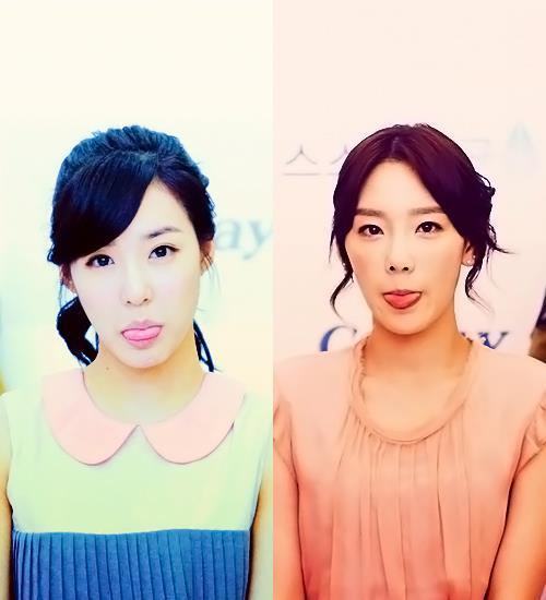 [PIC+VID+GIF][22/3/2012]∴♥∴ TaeNy ∴♥∴ Chai Quê and Gái Tây ∴♥∴ TAENY IN MY HEART ∴♥∴ Tumblr_m1bkd2iBy81r82wpyo1_500