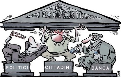 Kush i kontrollon financat boterore..? Politici-cittadini-banca