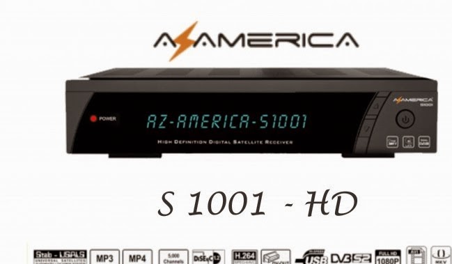 AZAMERICA S1001 HD LOADER + FIRMWARE - RECUPERAÇÃO TRAVADO EM LED VERMELHO  Azamerica-s-1001-_1001-afeletro.net_