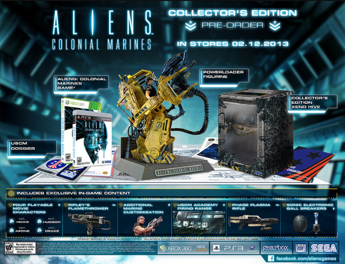 [GZ] SEGA confirma edição de colecionador de Aliens: Colonial Marines Imagem2