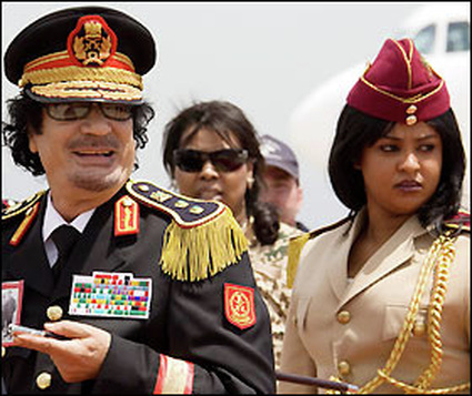 حرص القذافي  الخاص ...... Gaddafi_guard_9272576