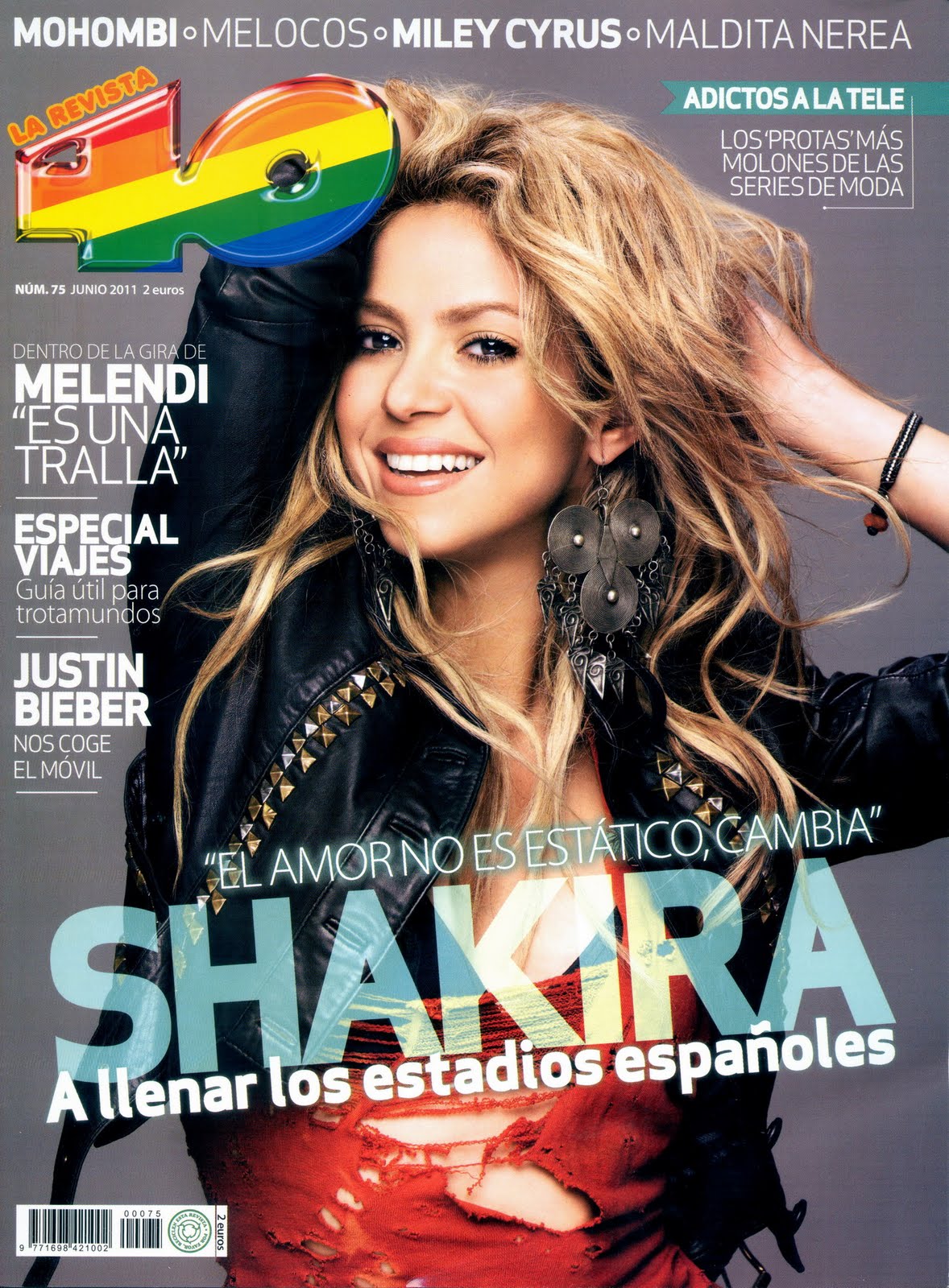 Shakira en la portada de La Revista 40 84559502