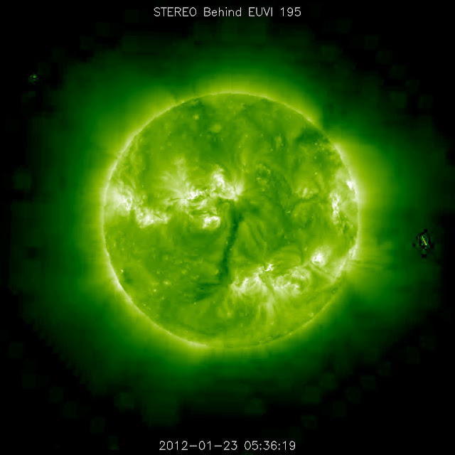 SEGUIMIENTO DEL ESTADO DEL SOL , MAGNETOSFERA Y SUCESOS ASTRONÓMICOS -Enero # 3 -2012 20120123_053530_n7euB_195