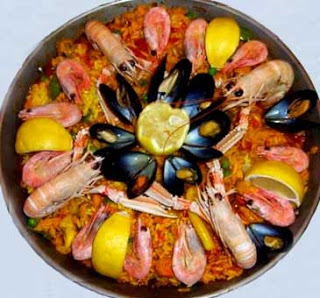  البايلا الاسبانية Paella