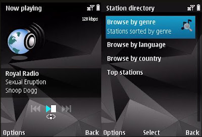 Nokia Internet Radio 3.2.0; последен ъпдейт 3.5.0 Radio