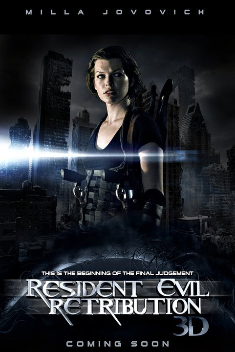 (Imágenes +Video) Mario Silva denuncia propaganda de guerra en cartelera cinematográfica Resident-Evil-Retribution-poster-1