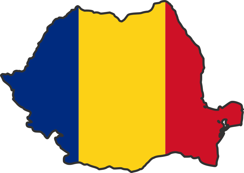 ROMANIA -O  CORABIE IN DERIVA Steag-romania