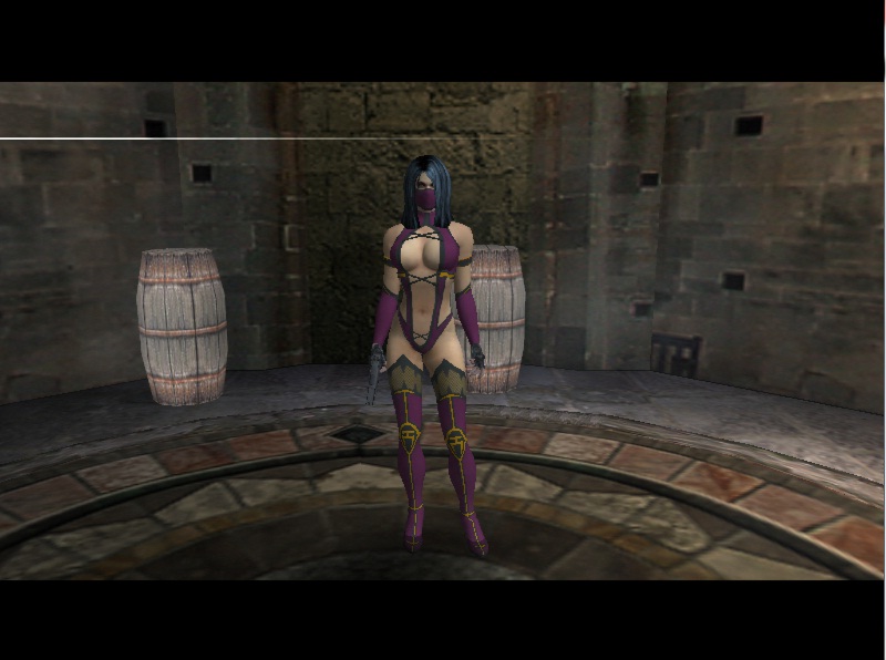 DISPONIBLE PARA DESCARGAR Mileena mortal kombat 9, mod RE4, remplaza a Ada y a krauser 1m