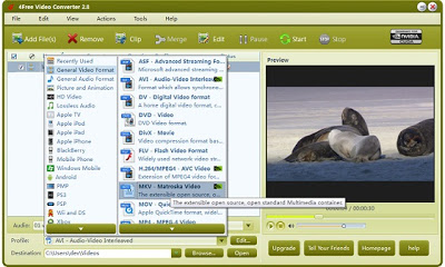 تحميل برنامج 4Free Video Converter 2013 لتحويل صيغ الفيديو مجانا Videoprofile