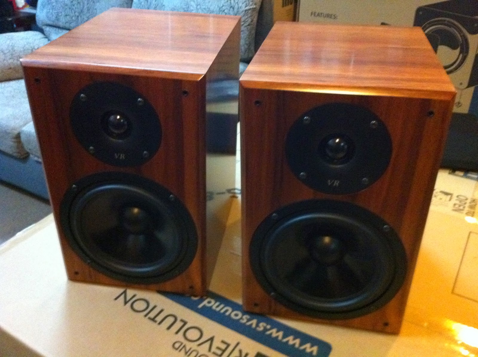 Von Schweikert VR-1 bookshelf speakers (sold)  IMG_5261