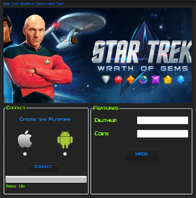 Star Trek Wrath in point of Gems Android and iOS Hack Tool  HACK