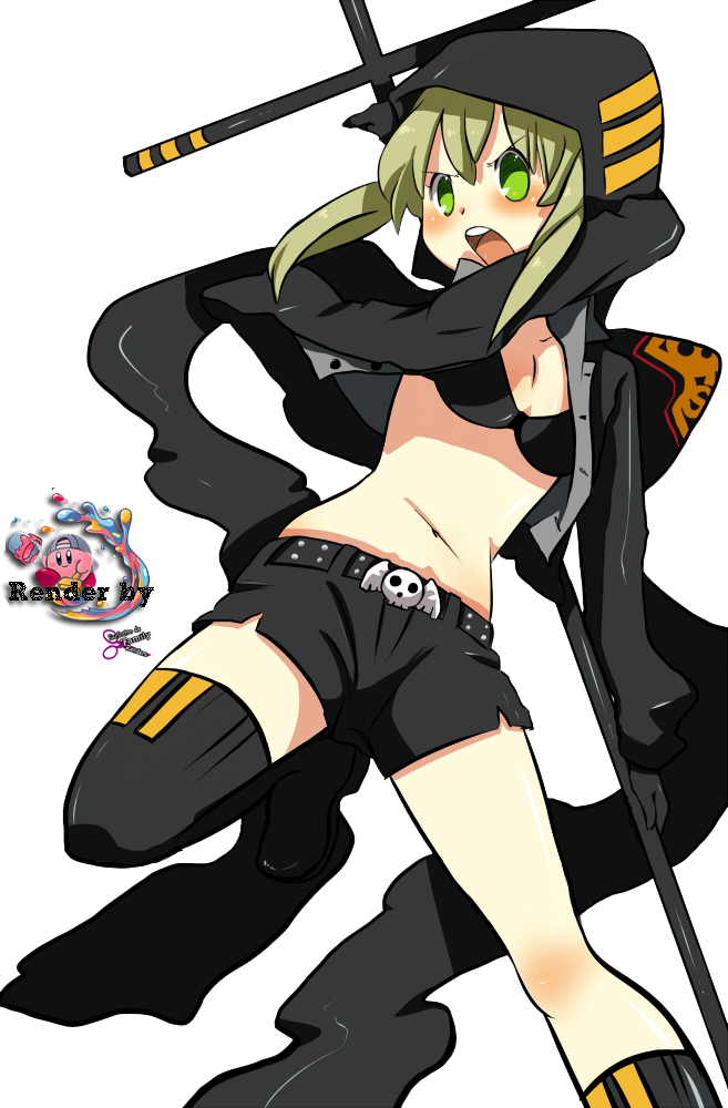 Black ★ Rock Shooter/Render's Maka-soul-eater-16856103-657-1000