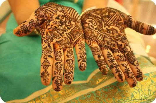 نقوش الحناء الهنديه -ثقافه  Charming_mehndi_designs_07