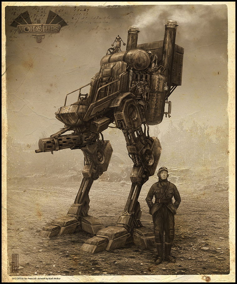 The Rebellion Voidships_The_Lazarus_Machine_Steam_Walker_MarkMolnar