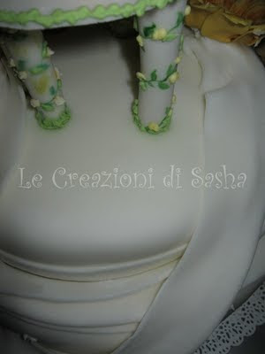 Wedding cake girasoli... con WIP IMG_2862