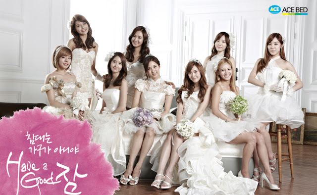 [PICS][1/11/2012]SNSD in wedding dresses @Ace Bed A20