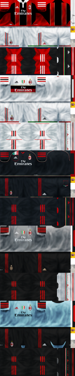  اطقم Ac Milan لموسم 2012/2013 Previewli