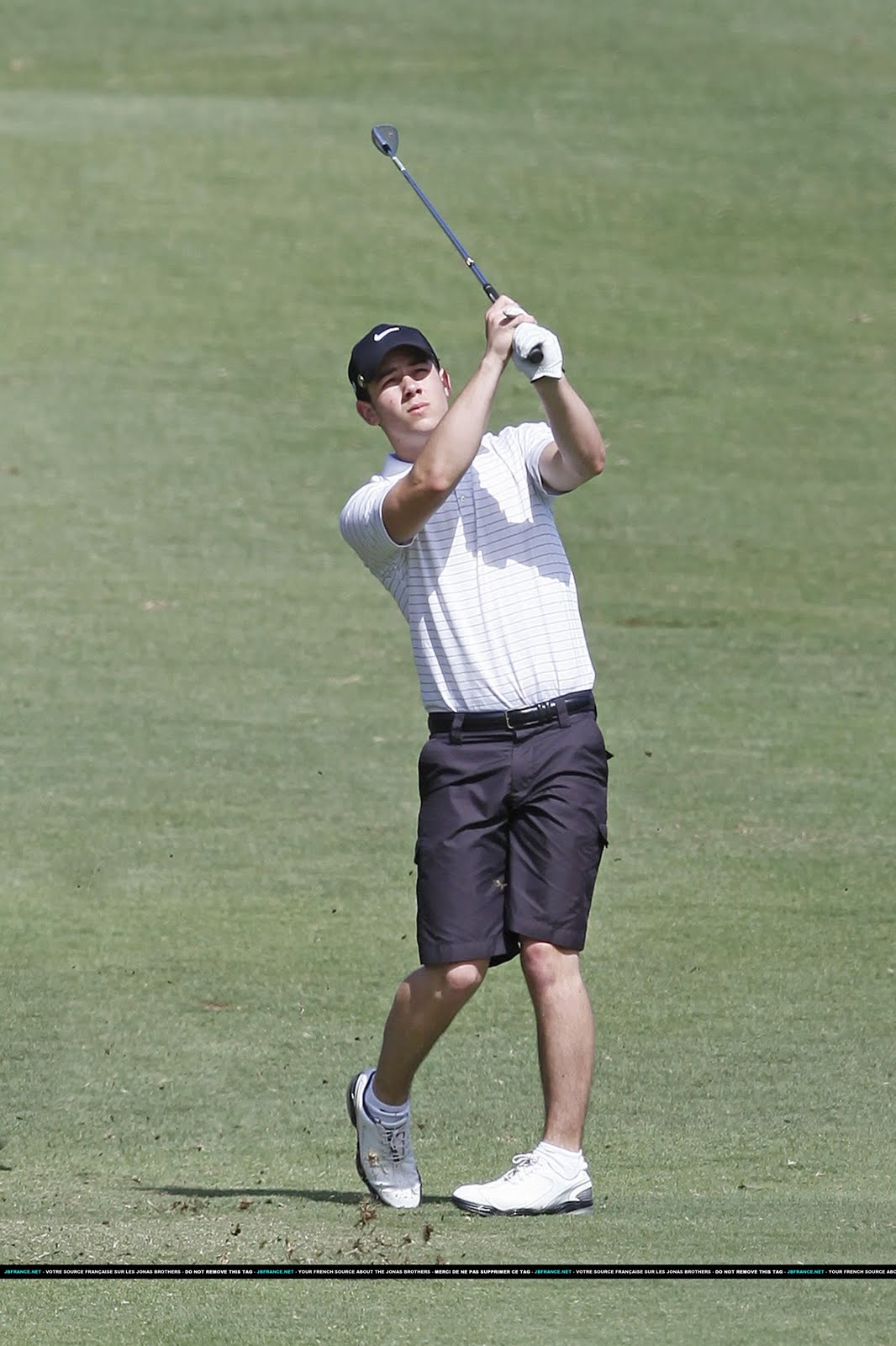 Nick y Papá Jonas en el golf Hot5