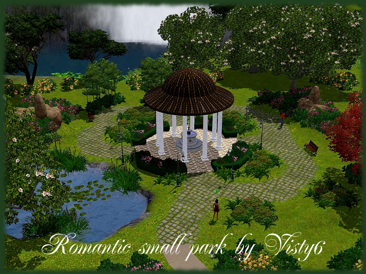 Romantic Small Park by Visty6 Screenshot