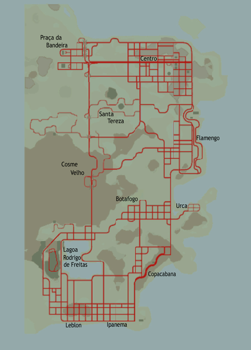 [REL] Rio De Janeiro Map [Grand 3DS Max OBJ] Rio