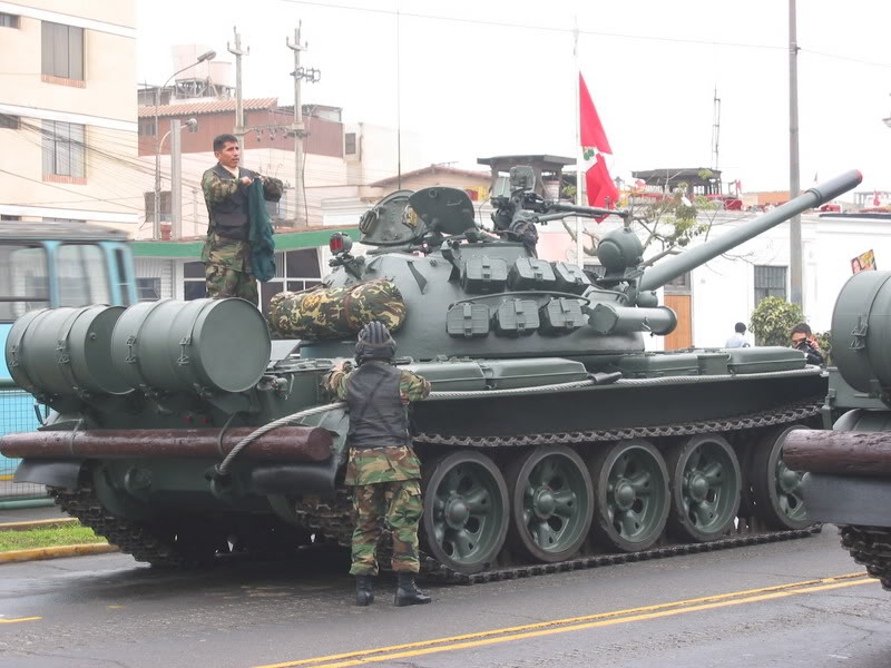 Fuerza Armadas de Peru T-55EP4