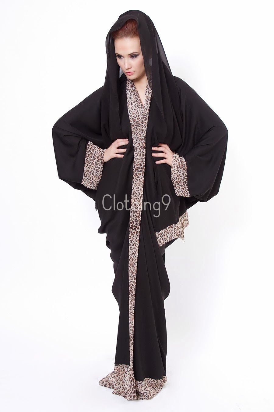 عبايات سوداء قمة الانوثة والاناقة والرشاقة والجمال للمحجبات Embroidered-abaya-designs-2014-dubai-1