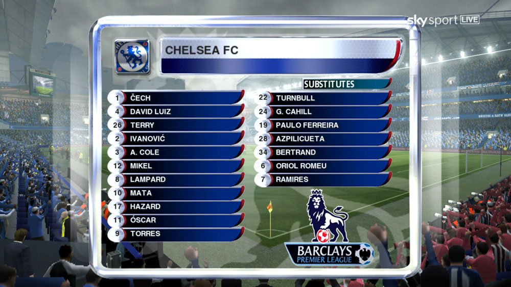 2013 - EPL SCOREBOARD FOR PES 2013 10