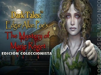 DARK TALES 7: THE MYSTERY OF MARIE ROGET - Vídeo guía del juego Dark_logo