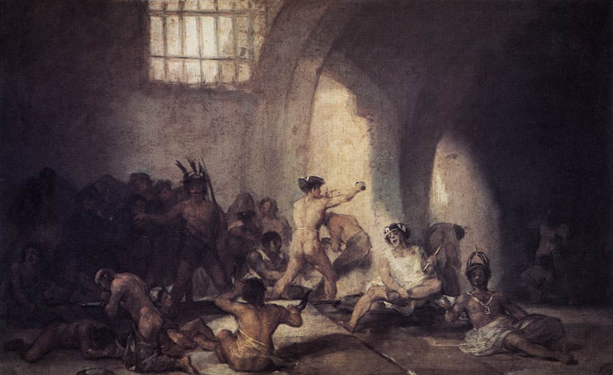Francisco de Goya Franciscogoya_the_madhouse