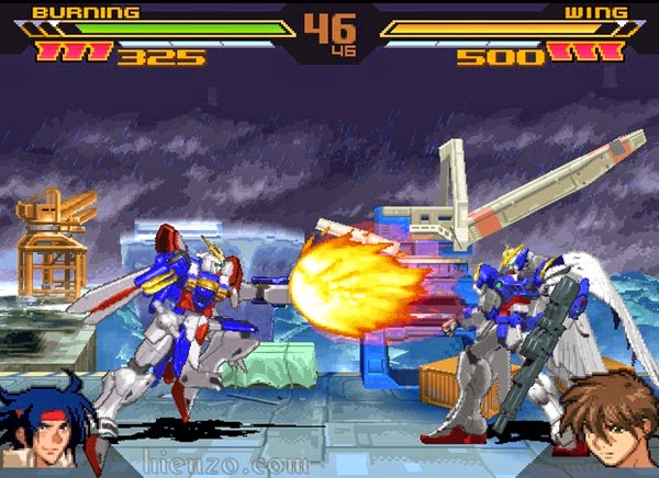 [Análise Retro Game] - Gundam Battle Assault 2 - Playstation One Burning%2Bvs%2BWing