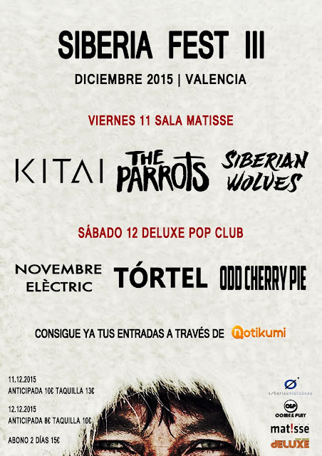 Siberia Fest III (Valencia 11-12 Diciembre). The parrots + Tortel + Siberian wolves... CARTEL%2BFINAL%2BSIBERIA%2BFEST%2BIII