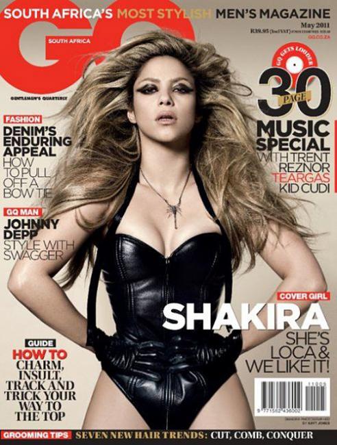 Galería » Photoshoots, revistas, scans... Shakira-gq-magazine-june-2011-south-africa-cover