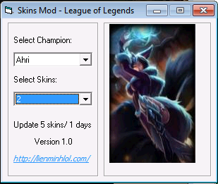 LOLSKIN MODZ - TOOL THAY ĐỔI SKIN LIÊN MINH HUYỀN THOẠI Untitled